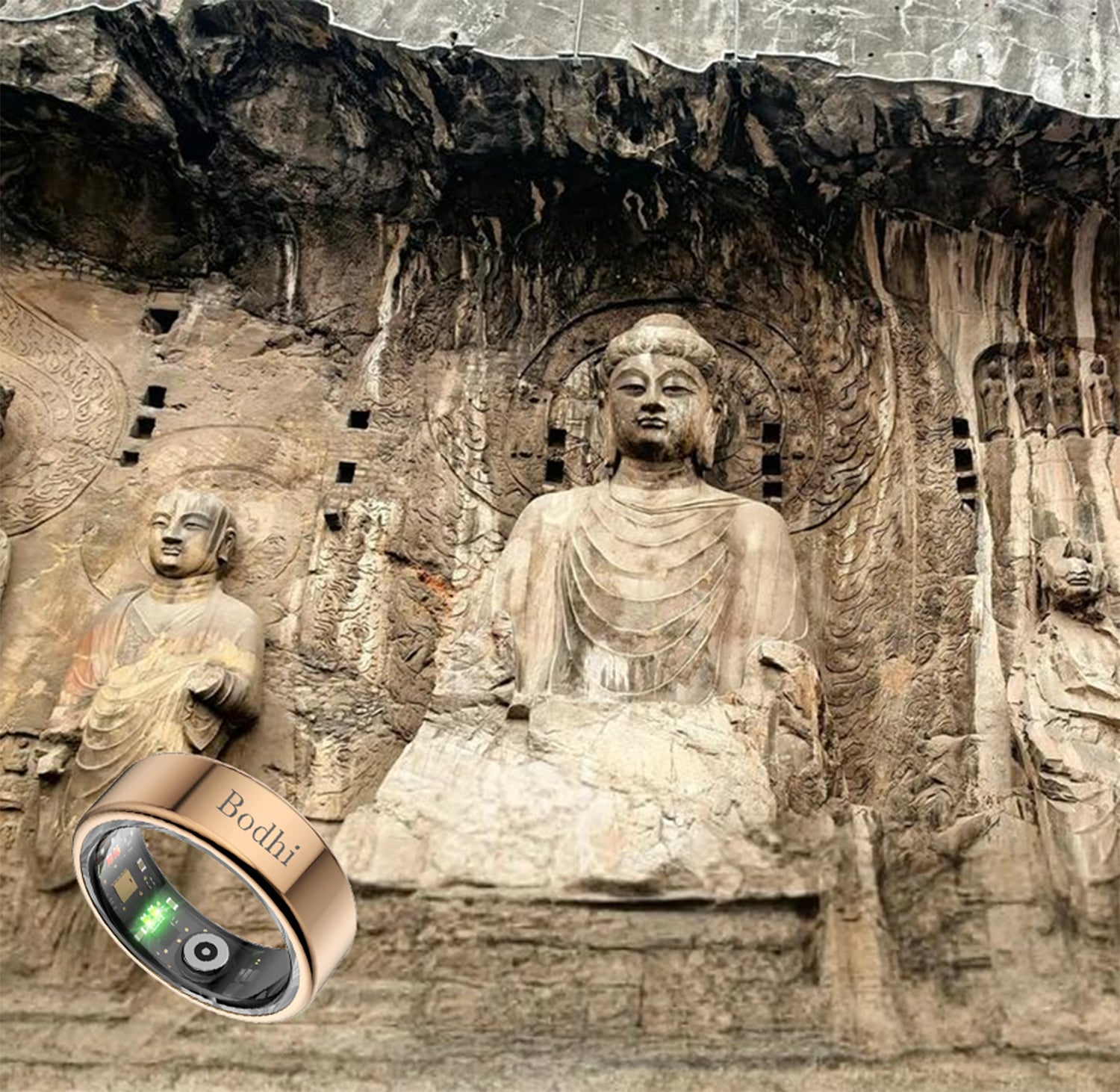 Bodhi Smart Ring Gold