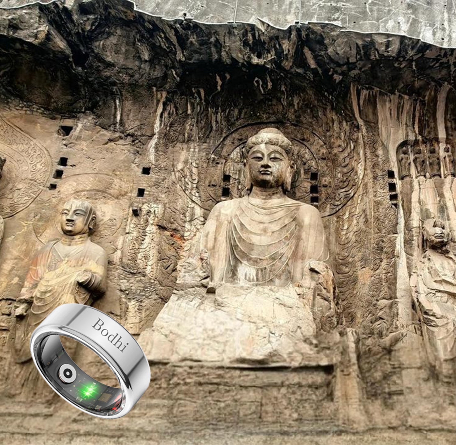 Bodhi Smart Ring Silver